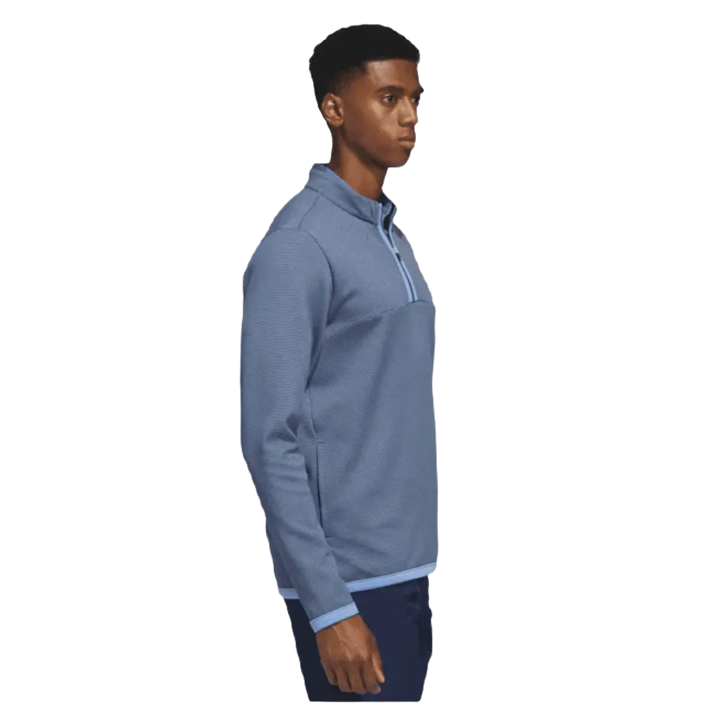 Adidas 2023 Microdot 1/4 Zip Golf Pullover - Navy