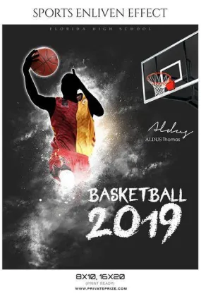 Aldus Thomas - Basketball Sports Enliven Effects Photography Template