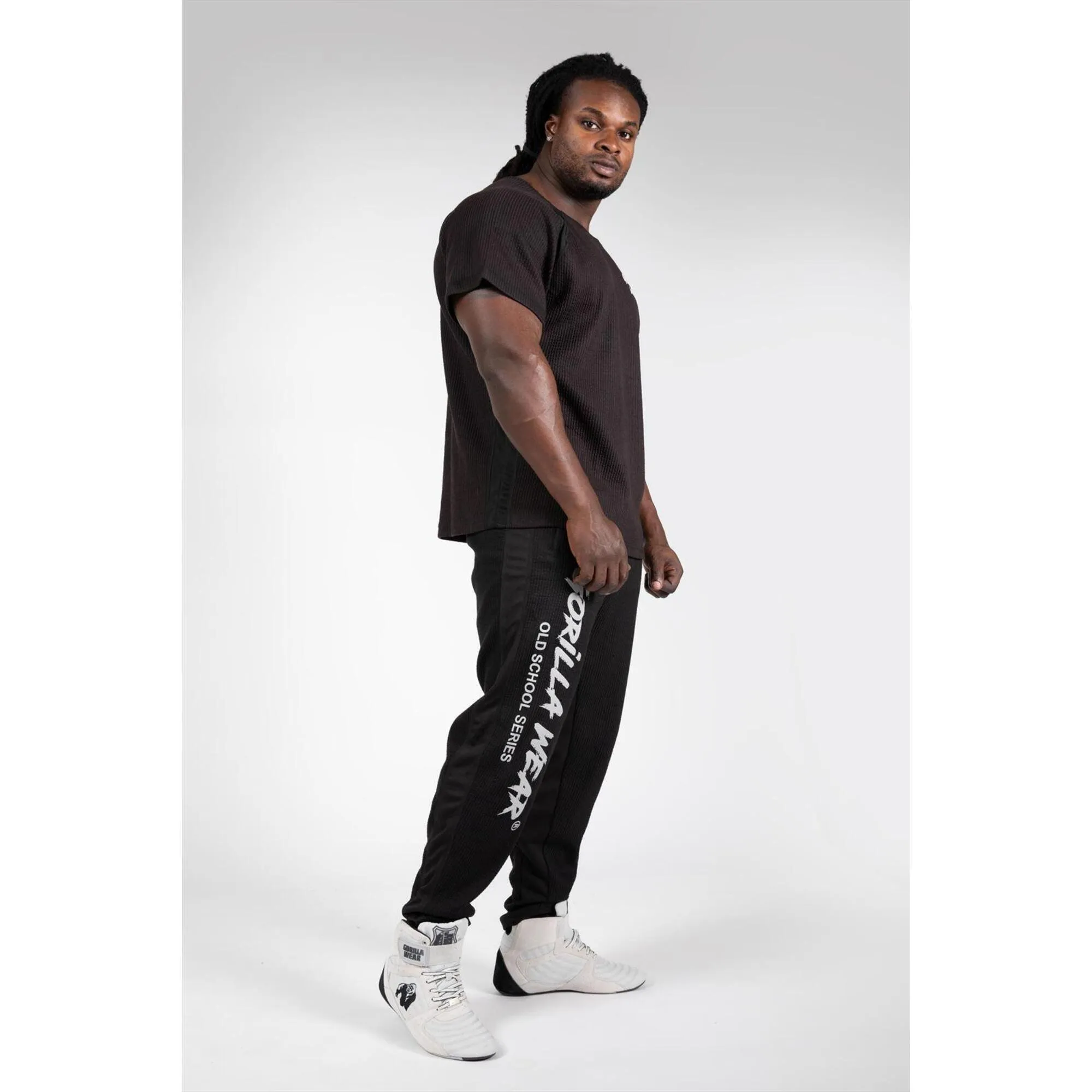 Joggers - Augustine Old School Pants - Black GORILLA WEAR, black