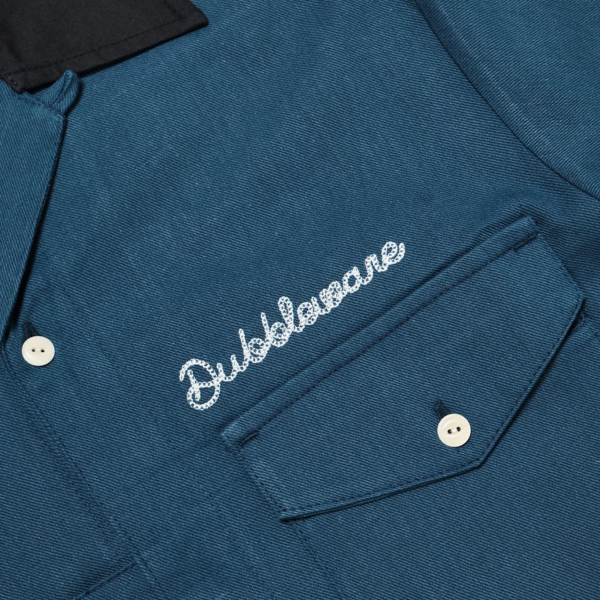 MECHANICS CHAMBRAY SHIRT - NAVY