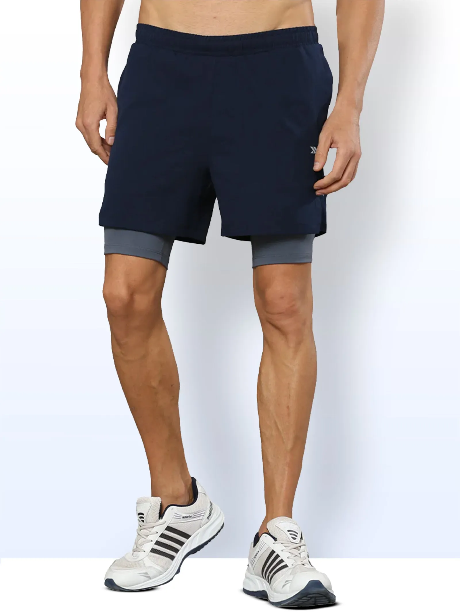 Men's Recycled Performance Shorts With Inner Tights