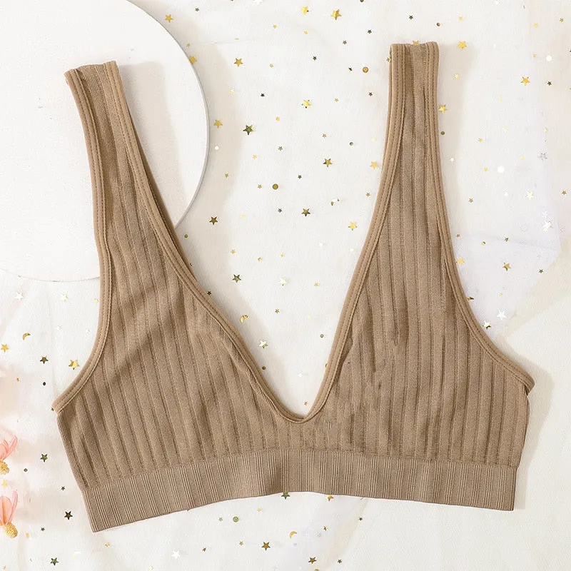Plunge Neck Comfshape Bralette