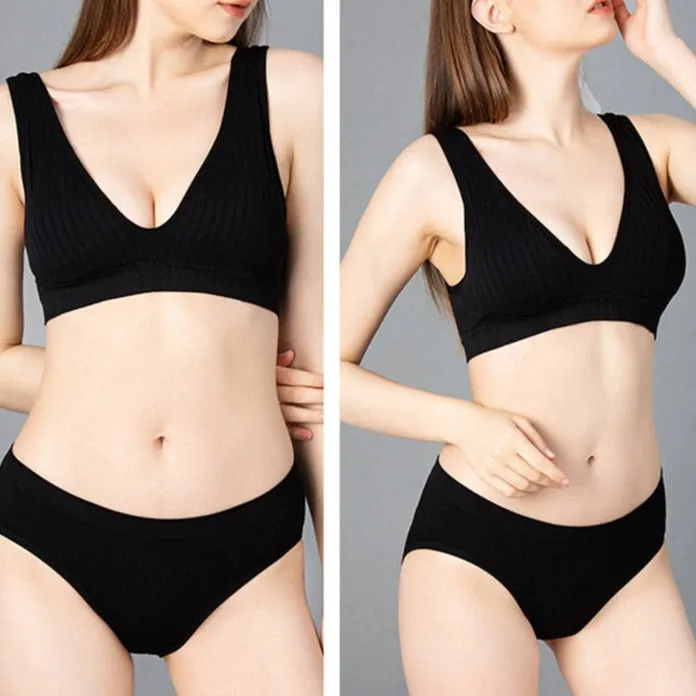 Plunge Neck Comfshape Bralette