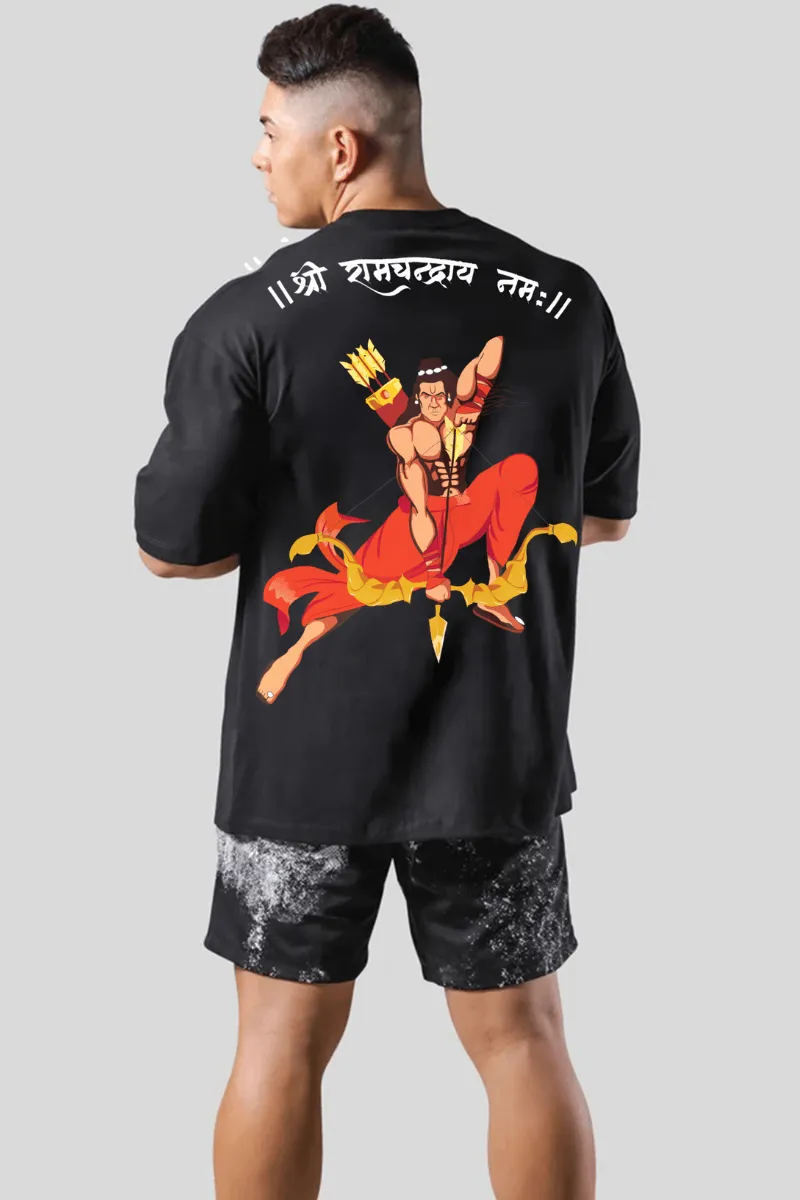 The Supreme Lord Rama Oversized T-shirt (BLACK)